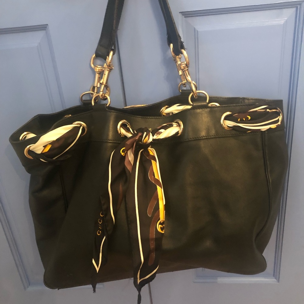 Gucci Positano Leather Tote